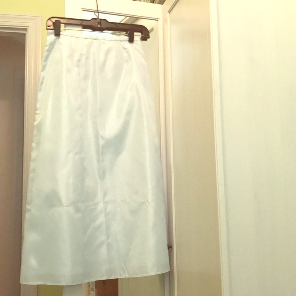 Light blue long skirt